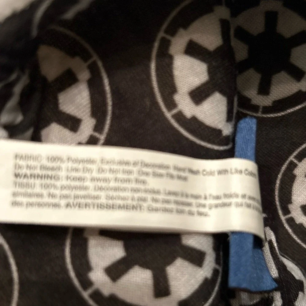 Star Wars Stormtrooper Beanie Kids OSFM White Peruvian Trapper Hat Winter Comfy